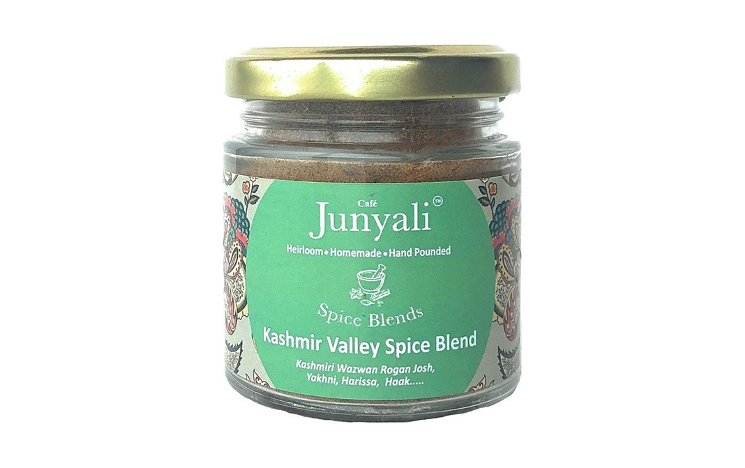 Cafe Junyali Kashmir Valley Spice Blend    Glass Jar  50 grams